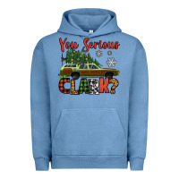 Pigment Pebble Blue you serious clark christmas vacation car Urban Hoodie - Jasminsmagicworld