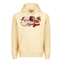 Pina Colada santa snowman reindeer Premium Hoodie - MaliasSmallBusiness