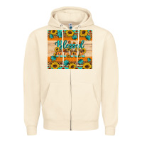 Sandshell Blessed mama Zipper Hoodie - Artiststas