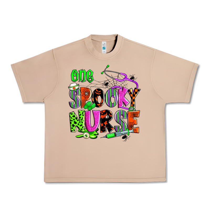 One Spooky Nurse Urban Heavy Tee by Zillion Design Studio | Teevron
