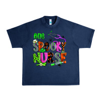 Navy one spooky nurse Urban Heavy Tee - Zillion Design Studio