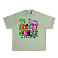 Oil Green one spooky nurse Urban Heavy Tee - Zillion Design Studio