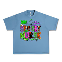 Pebble Blue one spooky nurse Urban Heavy Tee - Zillion Design Studio