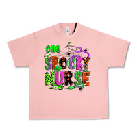 Salmon one spooky nurse Urban Heavy Tee - Zillion Design Studio