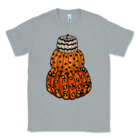 Heather Grey pumpkin halloween Classic Tee - RacoonDesign