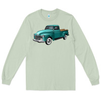 Matcha western truck left 34 view Long Sleeve Tee - FaDigitalArtStudio