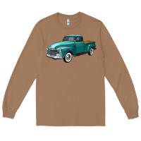 Toasted Coconut western truck left 34 view Long Sleeve Tee - FaDigitalArtStudio