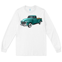 White western truck left 34 view Long Sleeve Tee - FaDigitalArtStudio