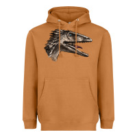 Meerkat Deinonychus Face Heavyweight Hoodie - LillyAllenDesigns