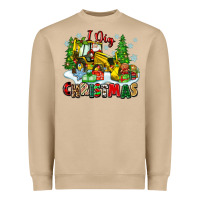 Mushroom i dig christmas Heavyweight Sweatshirt - Zillion Design Studio