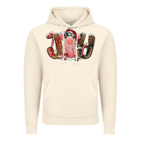 Vintage Artic Christmas Joy With Pig Vintage Hoodie - RanaPortraitStore