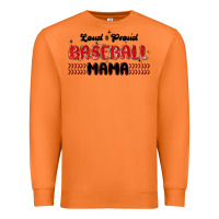 Carrot loud and proud baseball mama Premium Sweatshirt - MaliasSmallBusiness