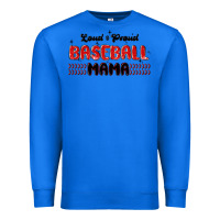 True Royal loud and proud baseball mama Premium Sweatshirt - MaliasSmallBusiness