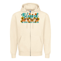 Sandshell Blessed Mama Zipper Hoodie - Artiststas