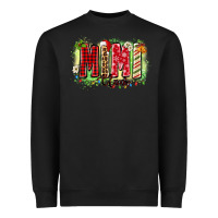 Black mimi claus Heavyweight Sweatshirt - Zillion Design Studio