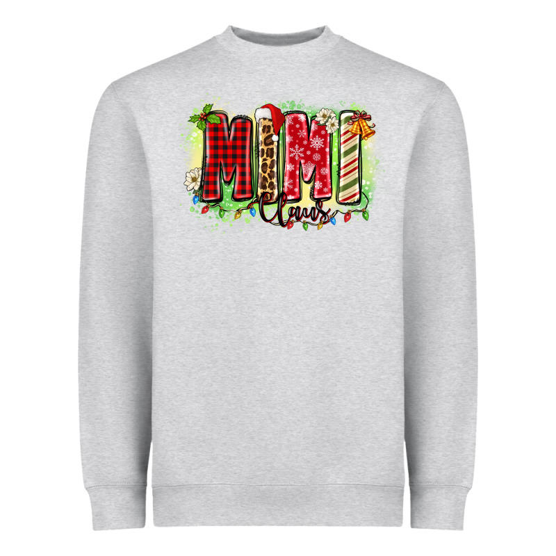 Mimi Claus Heavyweight Sweatshirt by Zillion Design Studio | Teevron