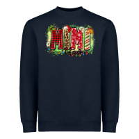 Navy mimi claus Heavyweight Sweatshirt - Zillion Design Studio