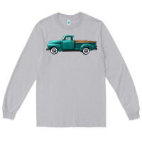 Moon Dust western truck left side view Long Sleeve Tee - FaDigitalArtStudio