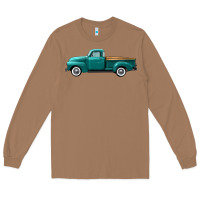 Toasted Coconut western truck left side view Long Sleeve Tee - FaDigitalArtStudio