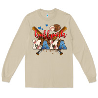 Mushroom ballpark mama Long Sleeve Tee - AdoDesignShop