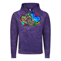Cloud Purple autism hearts Vintage Hoodie - Zillion Design Studio