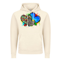 Vintage Artic autism hearts Vintage Hoodie - Zillion Design Studio