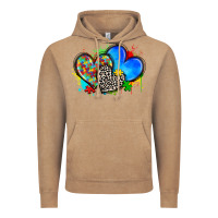 Vintage Coffee autism hearts Vintage Hoodie - Zillion Design Studio