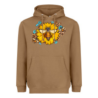 Toasted Coconut bee sunflower leopard Heavyweight Hoodie - Jasminsmagicworld