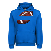 Cobalt football name frame Urban Hoodie - BarkalooDesign