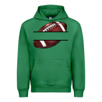 Emerald football name frame Urban Hoodie - BarkalooDesign