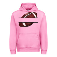 Fuchsia Pink football name frame Urban Hoodie - BarkalooDesign
