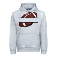 Heather Grey football name frame Urban Hoodie - BarkalooDesign