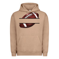 Pigment Burro football name frame Urban Hoodie - BarkalooDesign