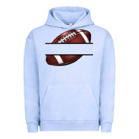 Pigment Grape Ice football name frame Urban Hoodie - BarkalooDesign