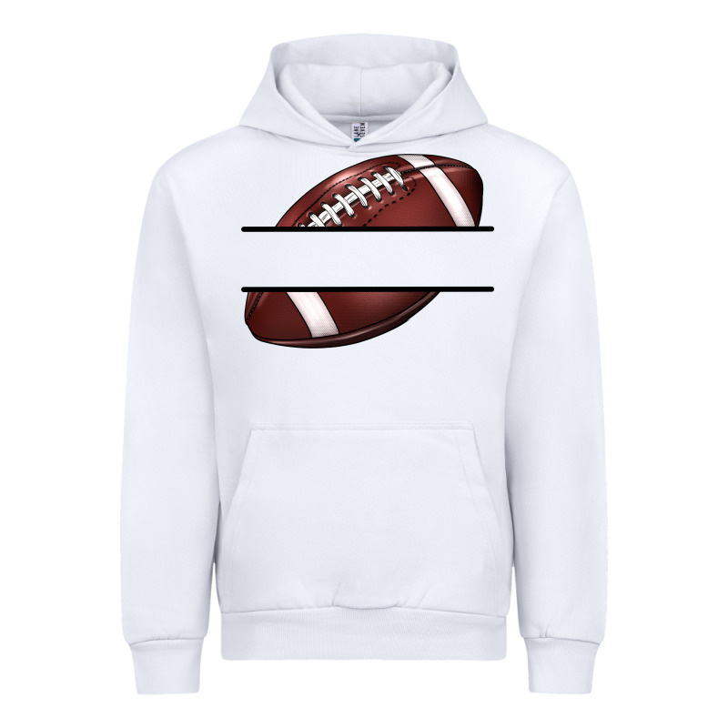 Football Name Frame Urban Hoodie by BarkalooDesign | Teevron