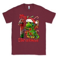 Burgundy my first christmas dragon Classic Tee - FaDigitalArtStudio