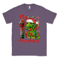 Lavender my first christmas dragon Classic Tee - FaDigitalArtStudio