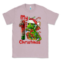 Lilac my first christmas dragon Classic Tee - FaDigitalArtStudio
