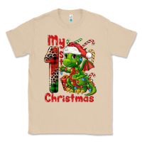 Mushroom my first christmas dragon Classic Tee - FaDigitalArtStudio