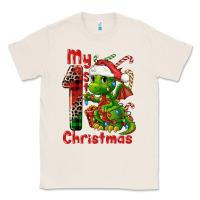 Natural my first christmas dragon Classic Tee - FaDigitalArtStudio