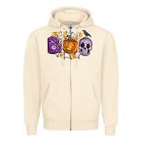 Sandshell Boo halloween Zipper Hoodie - Artiststas
