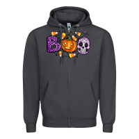Smoke Boo halloween Zipper Hoodie - Artiststas