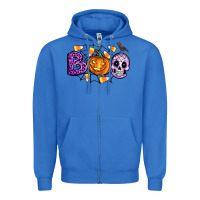 True Royal Boo halloween Zipper Hoodie - Artiststas