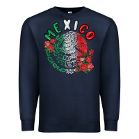 Navy mexico Premium Sweatshirt - MaliasSmallBusiness