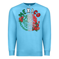 Ocean Blue mexico Premium Sweatshirt - MaliasSmallBusiness