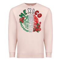 Pale Pink mexico Premium Sweatshirt - MaliasSmallBusiness