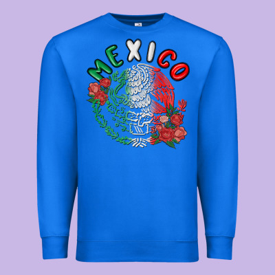 Mexico Premium Sweatshirt Designed By Maliassmallbusiness