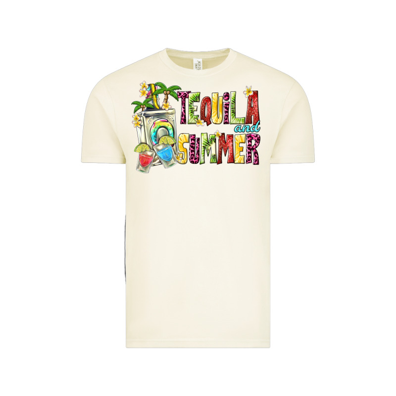 Tequila And Summer Vintage Tee by texasbilliewilder | Teevron