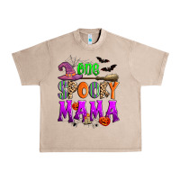 French Oak one spooky mama Urban Heavy Tee - Zillion Design Studio