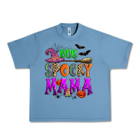 Pebble Blue one spooky mama Urban Heavy Tee - Zillion Design Studio